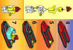 Istruzioni per la Costruzione - LEGO - 1069 - 2882 SPEED BOAT (NBD): Page 2