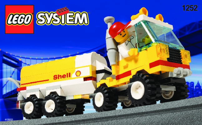 Istruzioni per la Costruzione - LEGO - 1252 - SHELL TANKER: Page 1