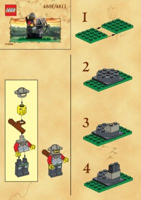 Istruzioni per la Costruzione - LEGO - 1287 - DEFENCE ARCHER: Page 1