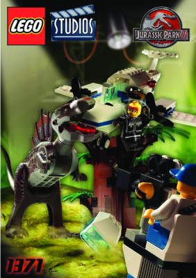 Istruzioni per la Costruzione - LEGO - 1371 - Spinosaurus Attack Studio: Page 1