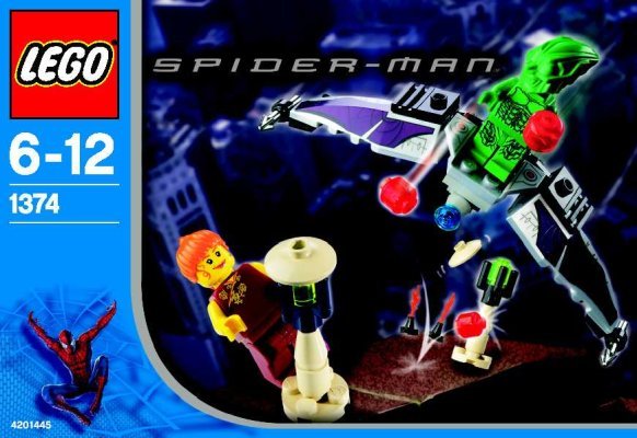 Istruzioni per la Costruzione - LEGO - 1374 - Green Goblin™: Page 1