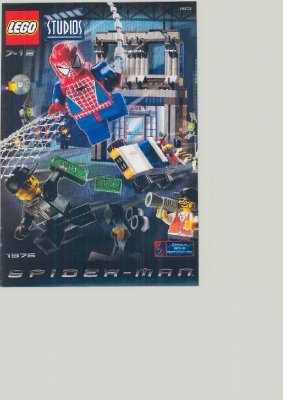 Istruzioni per la Costruzione - LEGO - 1376 - Spider-Man™ Action Studio: Page 1