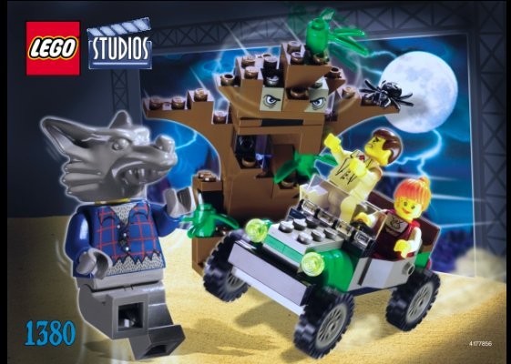 Istruzioni per la Costruzione - LEGO - 1380 - Werewolf Ambush: Page 1