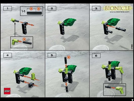 Istruzioni per la Costruzione - LEGO - 1434 - LEHVAK VA: Page 1