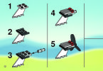 Istruzioni per la Costruzione - LEGO - 1817 - INFLIGHT FOREST FLYER: Page 12