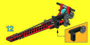 Istruzioni per la Costruzione - LEGO - 2129 - DRAGSTER: Page 15