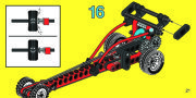 Istruzioni per la Costruzione - LEGO - 2129 - DRAGSTER: Page 21