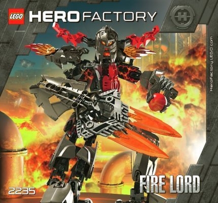 Istruzioni per la Costruzione - LEGO - 2235 - FIRE LORD: Page 1