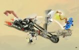 Istruzioni per la Costruzione - LEGO - 2259 - Skull Motorbike: Page 43