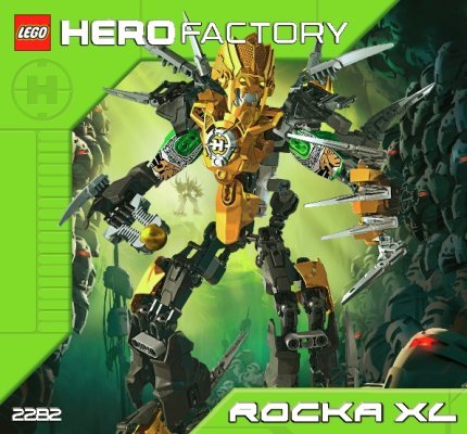 Istruzioni per la Costruzione - LEGO - 2282 - Rocka XL: Page 1