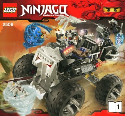 Istruzioni per la Costruzione - LEGO - 2506 - Skull Truck: Page 1