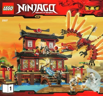 Istruzioni per la Costruzione - LEGO - 2507 - Fire Temple: Page 1