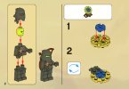 Istruzioni per la Costruzione - LEGO - 2516 - Ninja Training Outpost: Page 2