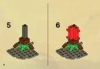 Istruzioni per la Costruzione - LEGO - 2516 - Ninja Training Outpost: Page 6