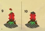 Istruzioni per la Costruzione - LEGO - 2516 - Ninja Training Outpost: Page 8