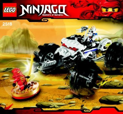 Istruzioni per la Costruzione - LEGO - 2518 - Nuckal's ATV: Page 1