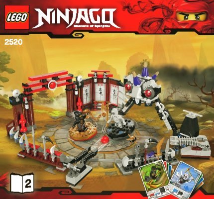 Istruzioni per la Costruzione - LEGO - 2520 - Ninjago Battle Arena: Page 1