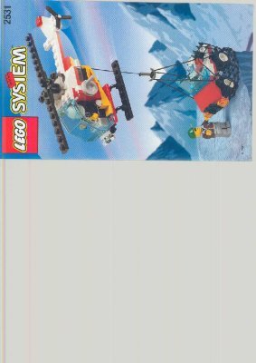 Istruzioni per la Costruzione - LEGO - 2531 - INFLIGHT CHOPPER: Page 1