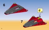 Istruzioni per la Costruzione - LEGO - 2774 - INFLIGHT RED TIGER: Page 10