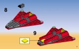 Istruzioni per la Costruzione - LEGO - 2774 - INFLIGHT RED TIGER: Page 11