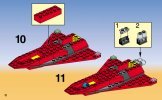 Istruzioni per la Costruzione - LEGO - 2774 - INFLIGHT RED TIGER: Page 12