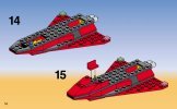 Istruzioni per la Costruzione - LEGO - 2774 - INFLIGHT RED TIGER: Page 14