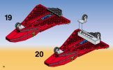 Istruzioni per la Costruzione - LEGO - 2774 - INFLIGHT RED TIGER: Page 18