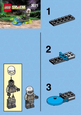 Istruzioni per la Costruzione - LEGO - 3071 - GIGABOT HOVER: Page 1