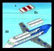 Istruzioni per la Costruzione - LEGO - 3181 - Passenger Plane: Page 41