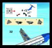 Istruzioni per la Costruzione - LEGO - 3181 - Passenger Plane: Page 43