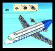 Istruzioni per la Costruzione - LEGO - 3181 - Passenger Plane: Page 45