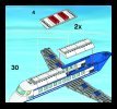 Istruzioni per la Costruzione - LEGO - 3181 - Passenger Plane: Page 41