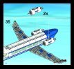 Istruzioni per la Costruzione - LEGO - 3181 - Passenger Plane: Page 48