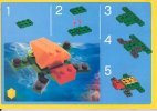 Istruzioni per la Costruzione - LEGO - 3223 - Little Fish: Page 4