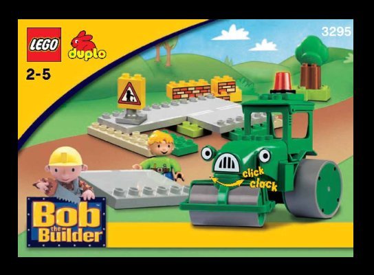 Istruzioni per la Costruzione - LEGO - 3295 - Roley's Road Set: Page 1