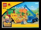 Istruzioni per la Costruzione - LEGO - 3297 - Scoop and Lofty at the Building Yard: Page 1