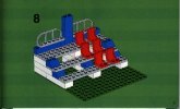 Istruzioni per la Costruzione - LEGO - 3308 - SIDE STAND BEHIND GOAL: Page 9