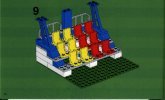 Istruzioni per la Costruzione - LEGO - 3308 - SIDE STAND BEHIND GOAL: Page 10