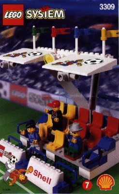 Istruzioni per la Costruzione - LEGO - 3309 - MAIN STAND - SIDE: Page 1