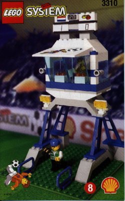 Istruzioni per la Costruzione - LEGO - 3310 - MAIN STAND - CENTRE: Page 1