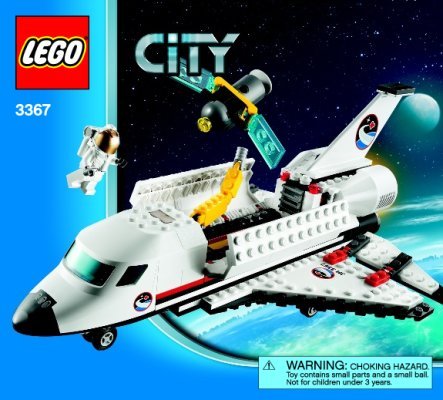 Istruzioni per la Costruzione - LEGO - 3367 - Space Shuttle: Page 1