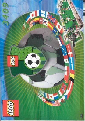 Istruzioni per la Costruzione - LEGO - 3409 - Football Pitch: Page 1