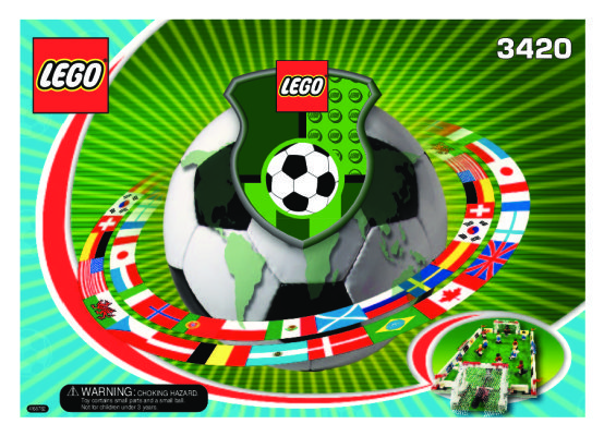 Istruzioni per la Costruzione - LEGO - 3420 - Championship Challenge II: Page 1