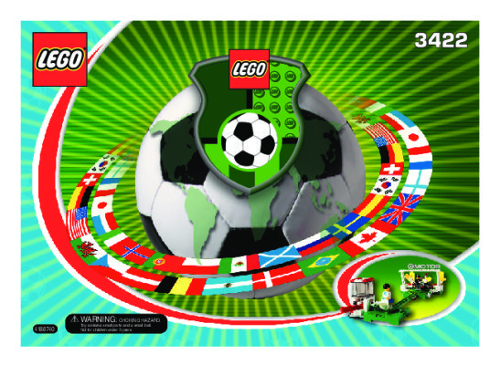 Istruzioni per la Costruzione - LEGO - 3422 - Shoot 'n' Save: Page 1