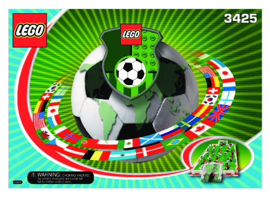 Istruzioni per la Costruzione - LEGO - 3425 - U.S. National Team – Cup Edition: Page 1