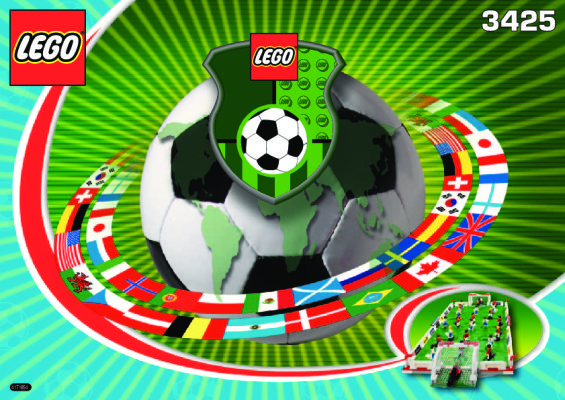 Istruzioni per la Costruzione - LEGO - 3425 - U.S. National Team – Cup Edition: Page 1