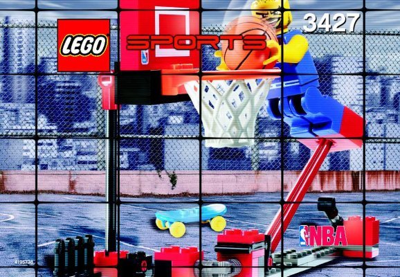 Istruzioni per la Costruzione - LEGO - 3427 - NBA Slam Dunk: Page 1