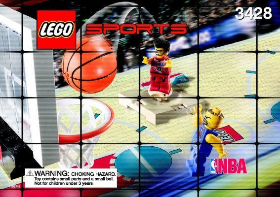 Istruzioni per la Costruzione - LEGO - 3428 - 1 vs. 1 Action: Page 1