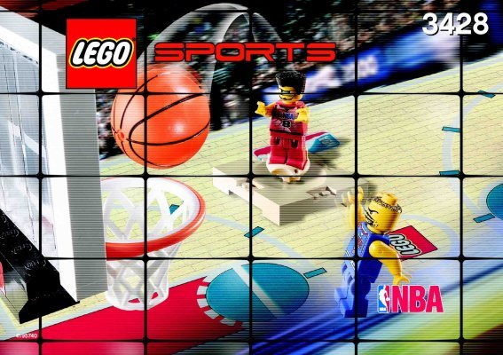 Istruzioni per la Costruzione - LEGO - 3428 - 1 vs. 1 Action: Page 1