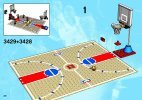 Istruzioni per la Costruzione - LEGO - 3428 - 1 vs. 1 Action: Page 20